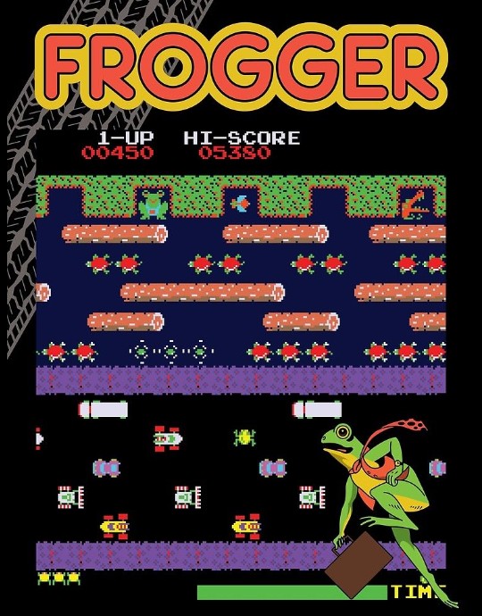 Frogger Arcade emporium arcade bar