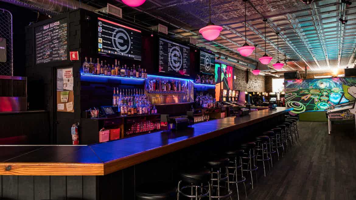 Draft Wine Emporium Arcade Bar