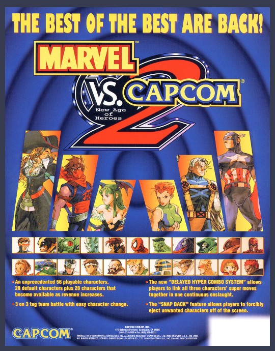 Marvel vs. Capcom 2 Video Game Emporium Arcade Bar