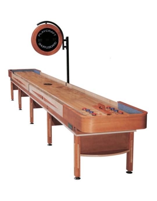 Shuffle board table emporium arcade bar
