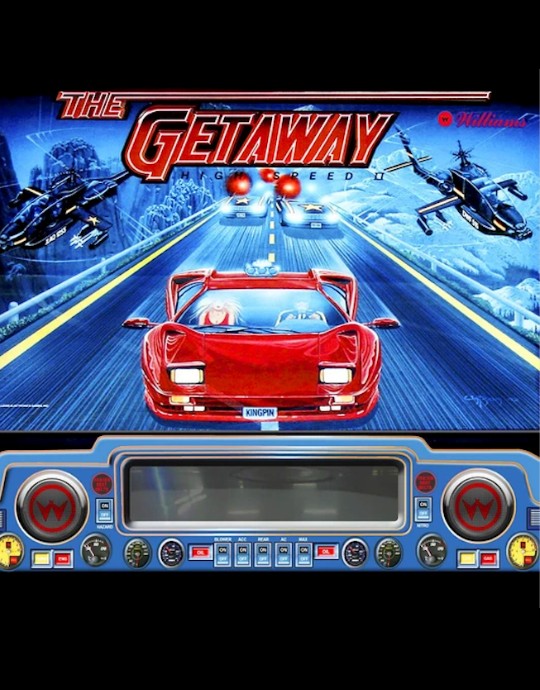 The Getaway Pinball Machine Emporiumv Arcade Bar