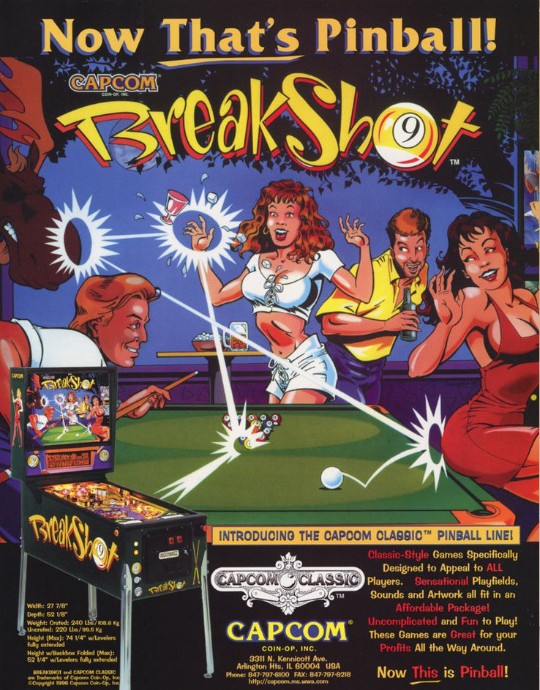 breakshot Pinball machine emporium arcade bar