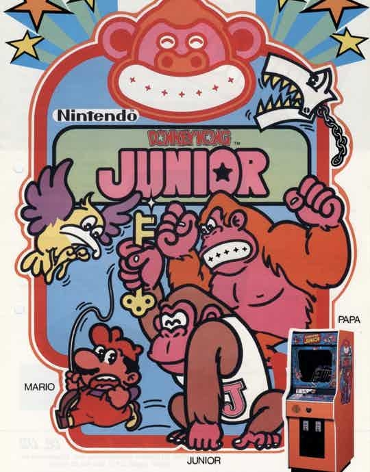 Donkey Kong Jr. Video Game emporium arcade bar