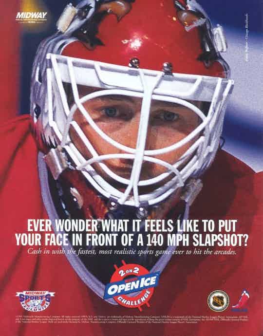 NHL Open Ice Video Game emporium arcade bar