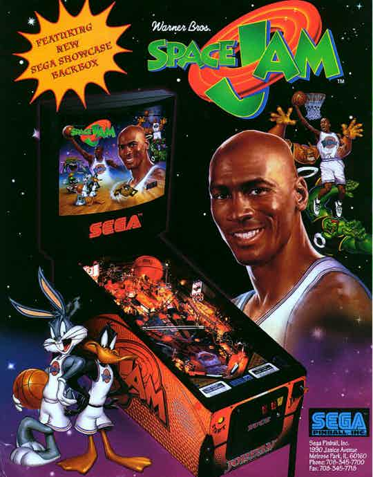 Space Jam Pinball machine emporium arcade bar