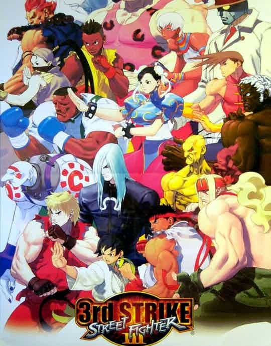 Street Fighter 3- 3rd Strike Video Game emporium arcade bar