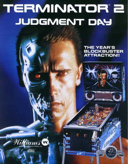 Terminator 2 Pinball machine emporium arcade bar