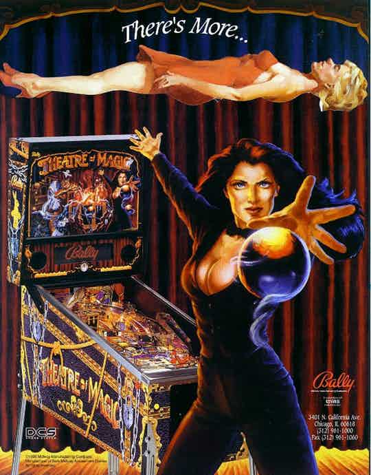 Theatre of Magic Pinball machine emporium arcade bar