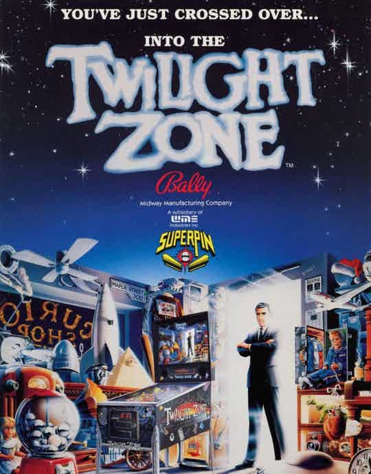 Twilight Zone Pinball emporium arcade bar