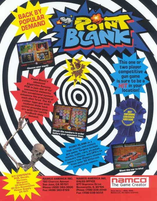 Gun Bullet/ Point Blank Video Game at Emporium