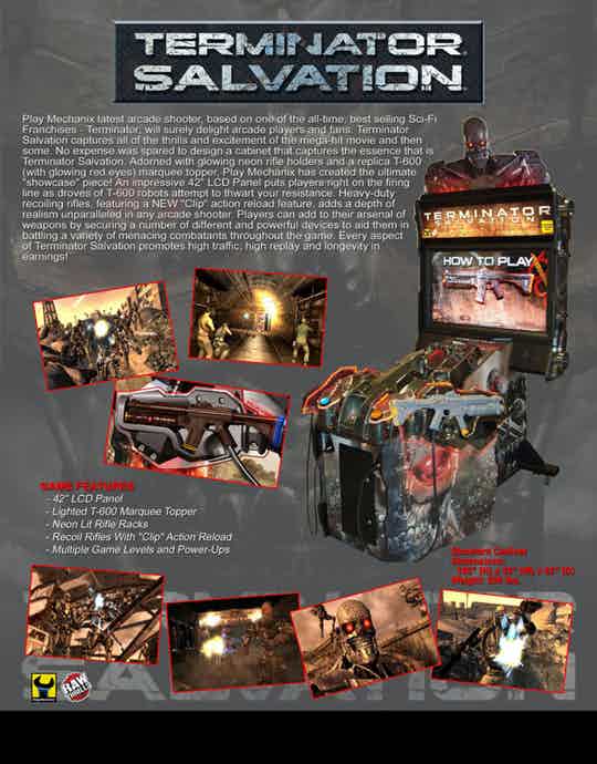 Terminator Salvation Video Game at Emporium