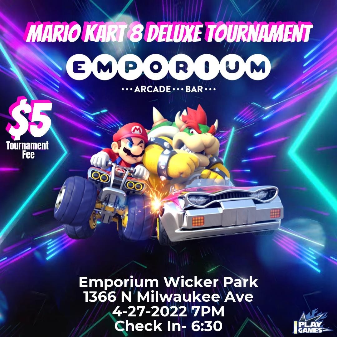 Kids Mario Kart Tournament - Nine Mile Brewing