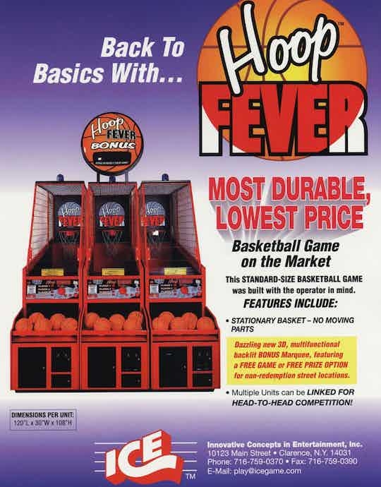 Hoop Fever Video Game at Emporium Arcade Bar