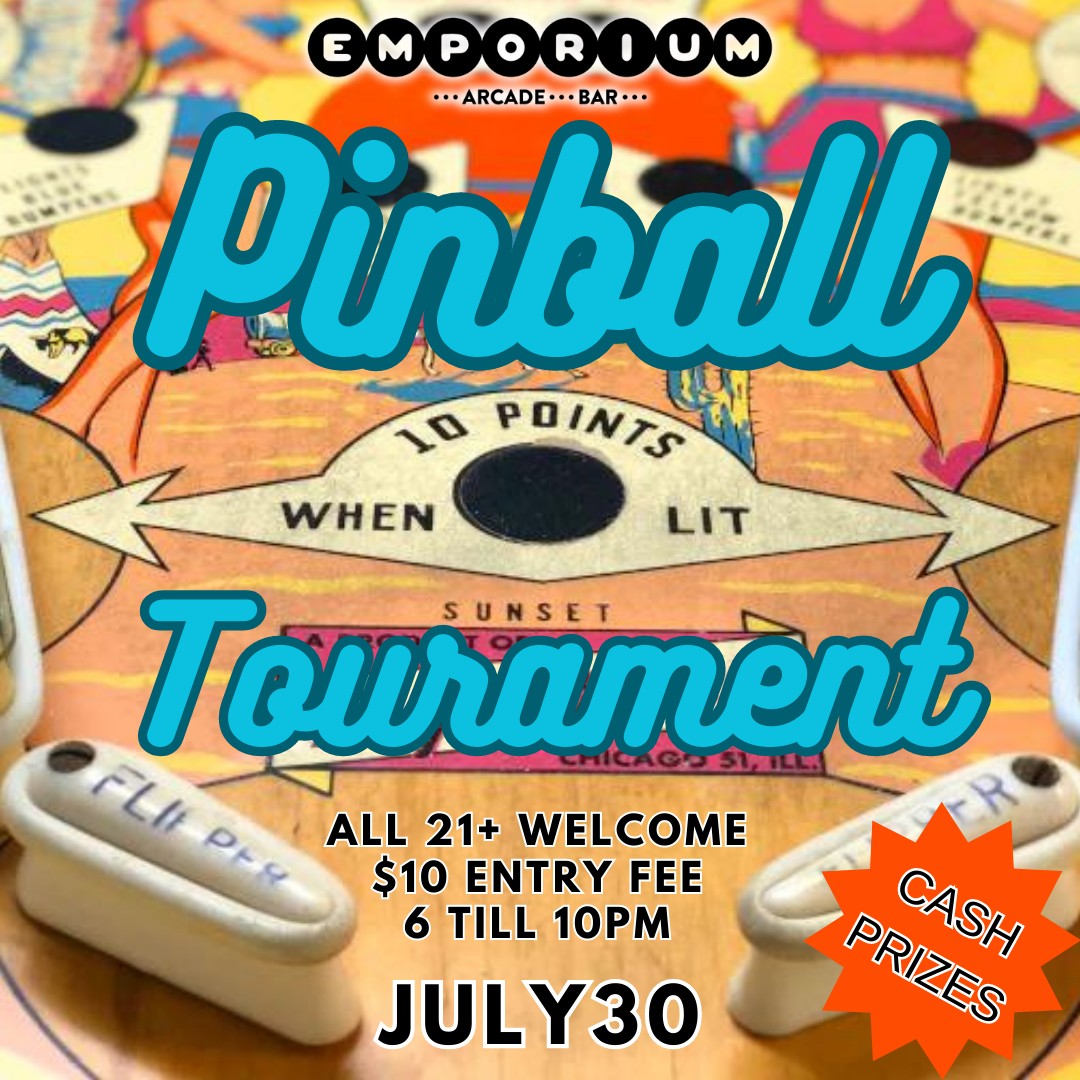 Pinball Tournament Emporium NOLA July 30