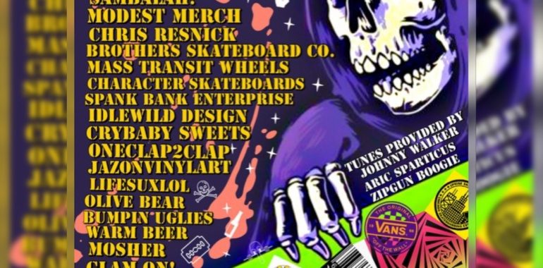 Skate Night Market w/ Johnny Walker