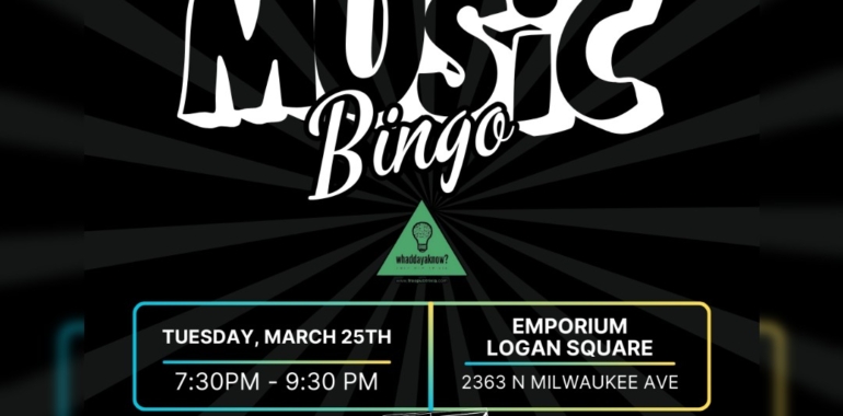 Music Bingo w/ Whaddyaknow