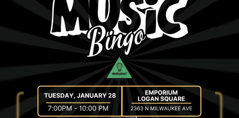 Music Bingo w/ Whaddyaknow