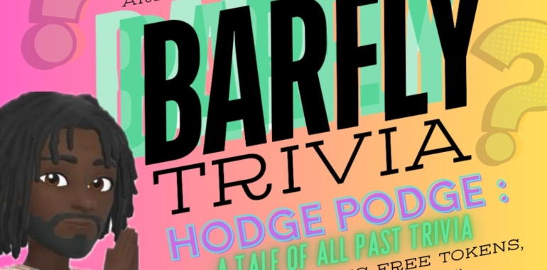 Trivia Host Kam & DJ Brutal Landscapes / Are you smarter than a BARFLY TRIVIA