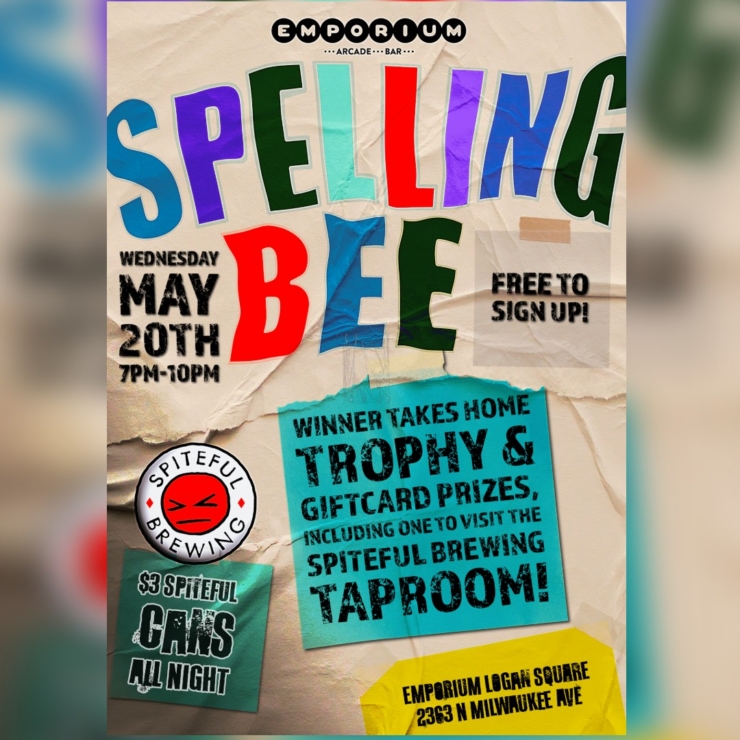 Spelling Bee w/ Spiteful Brewing