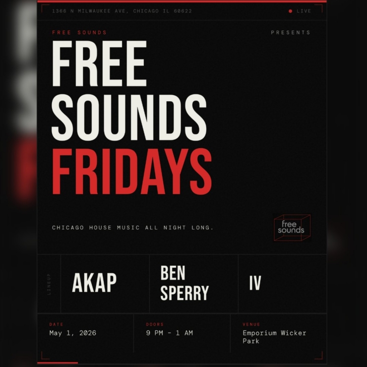 FREE SOUND FRIDAYS w/ AKAP, Ben Sperry & IV