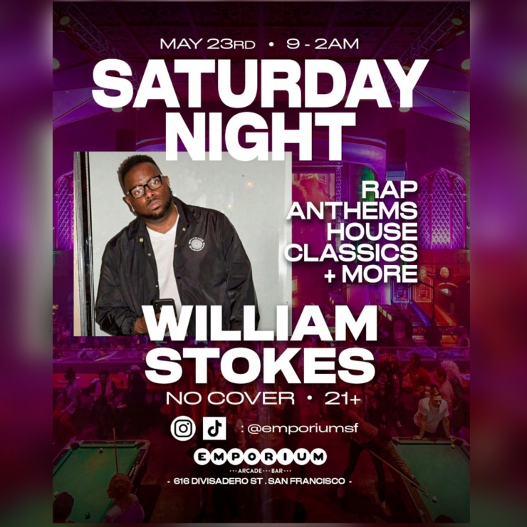 “Vibes + Vids” w/ DJ William Stokes