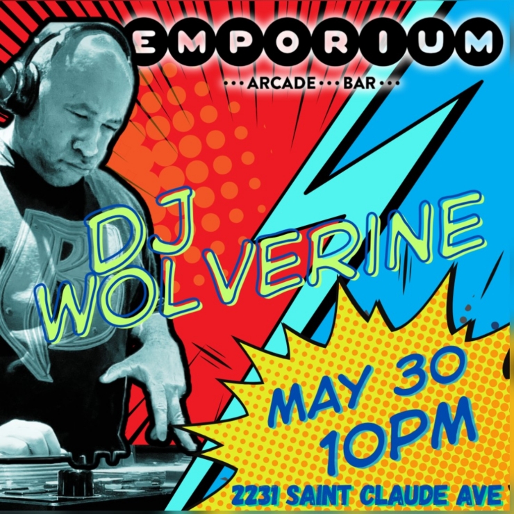 DJ Wolverine / The Wolf on Saint Claude