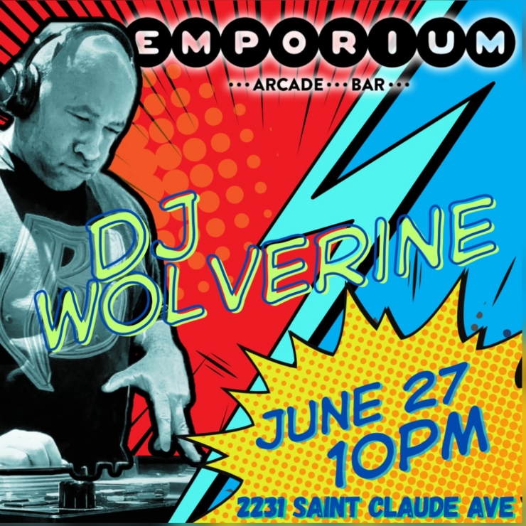 DJ Wolverine / The Wolf on Saint Claude