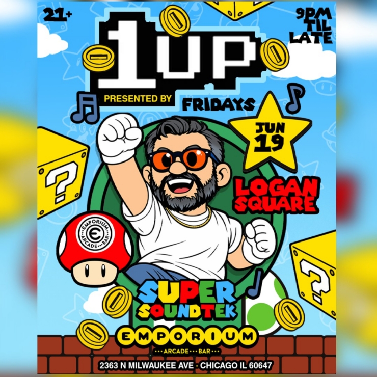 1UP Friday w/ Super Soundtek