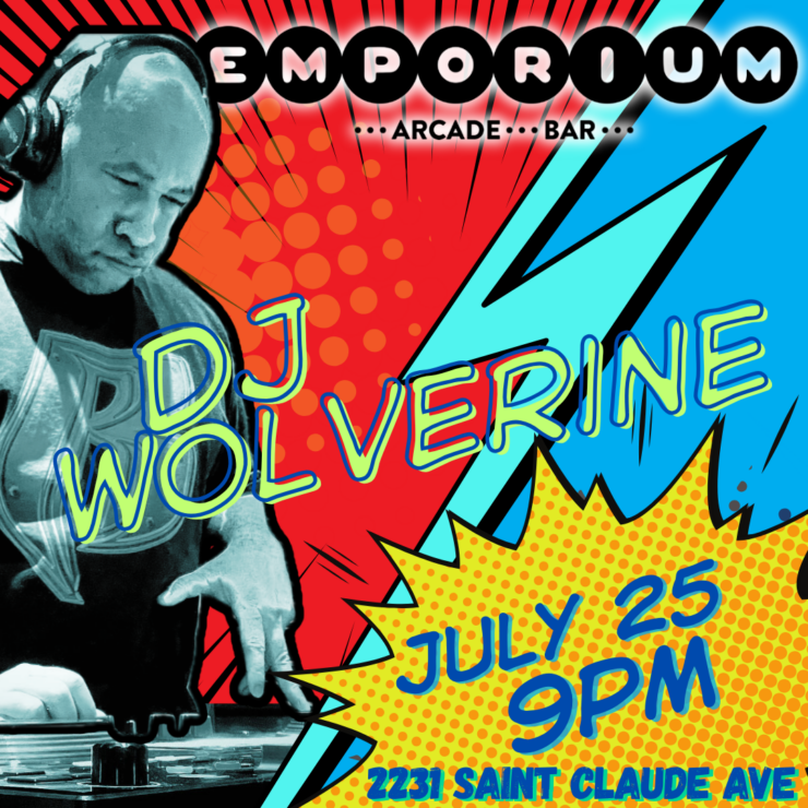 DJ Wolverine / The Wolf on Saint Claude
