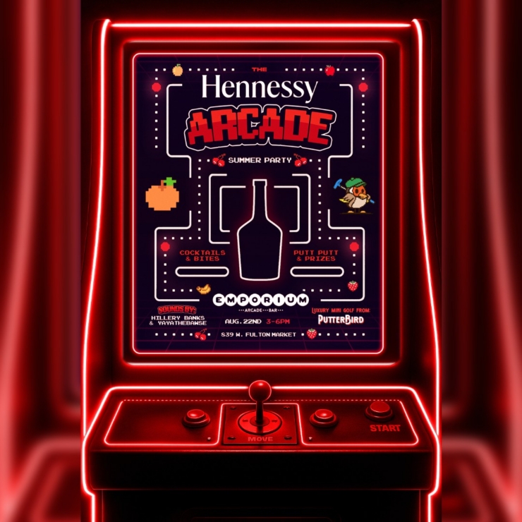 Hennessy Arcade: A Summer Party w/ DJ Hillary Banks & YAYATHEBAWSE